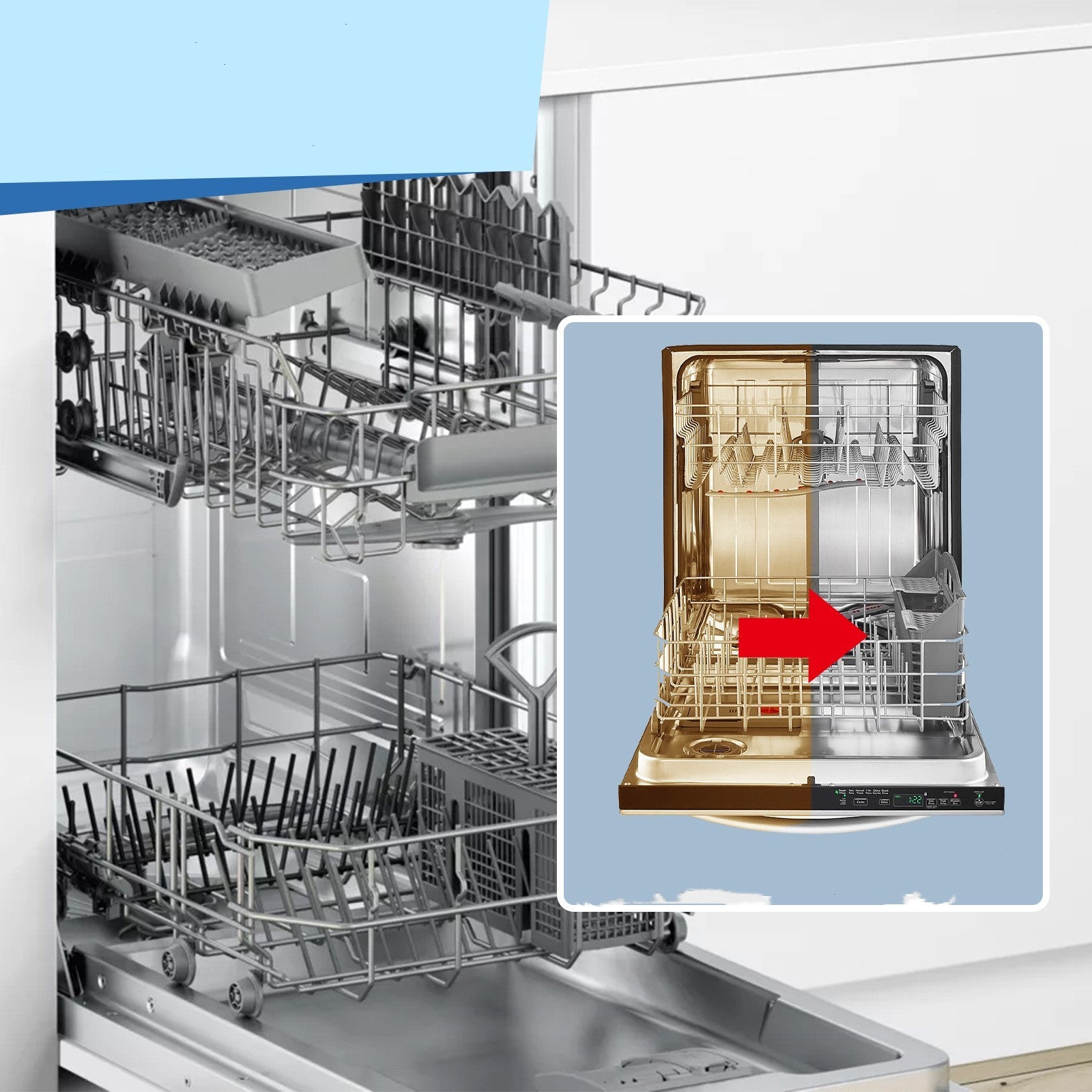Dishwasher Decontamination Cleaning Sheet