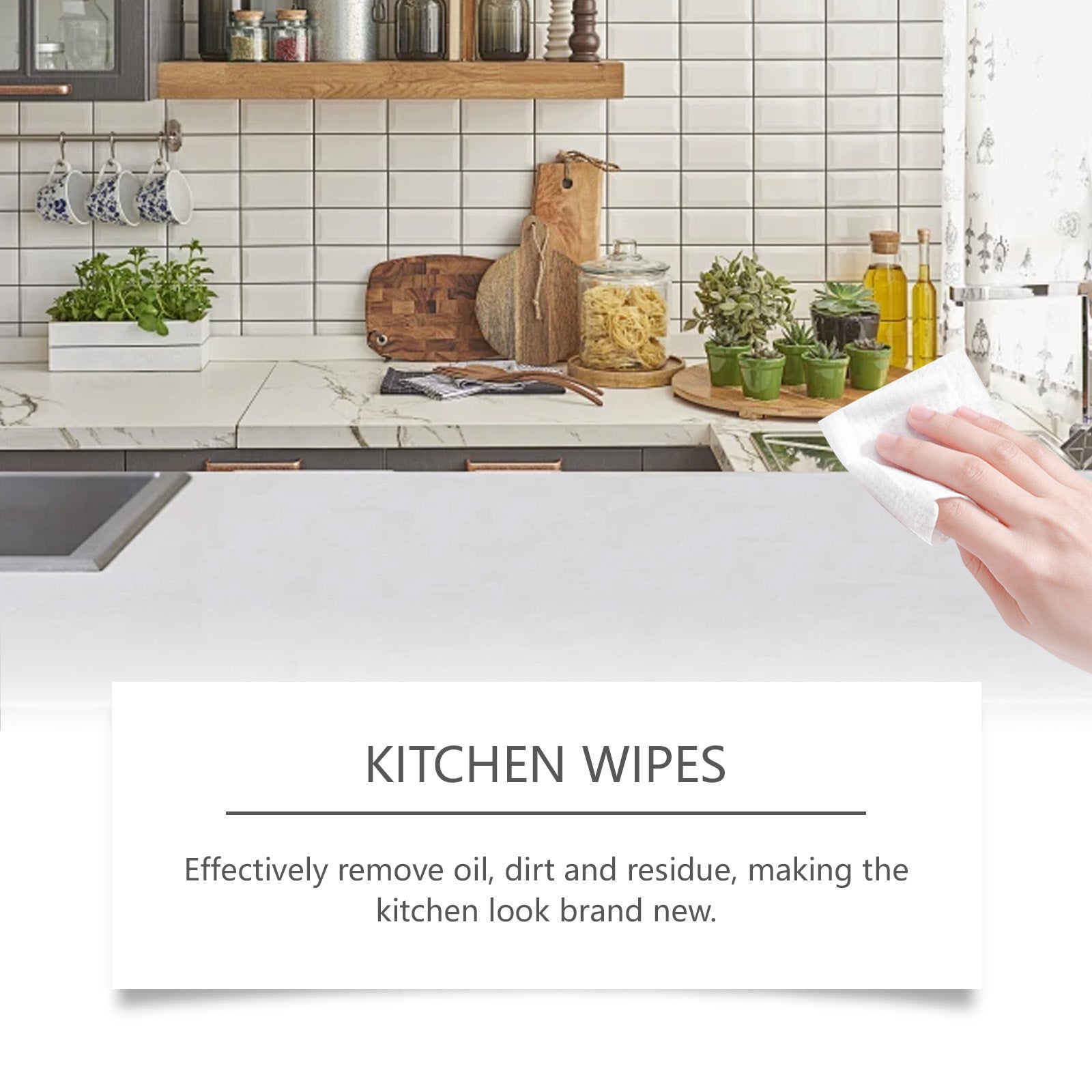 40 Pieces Kitchen Wipes