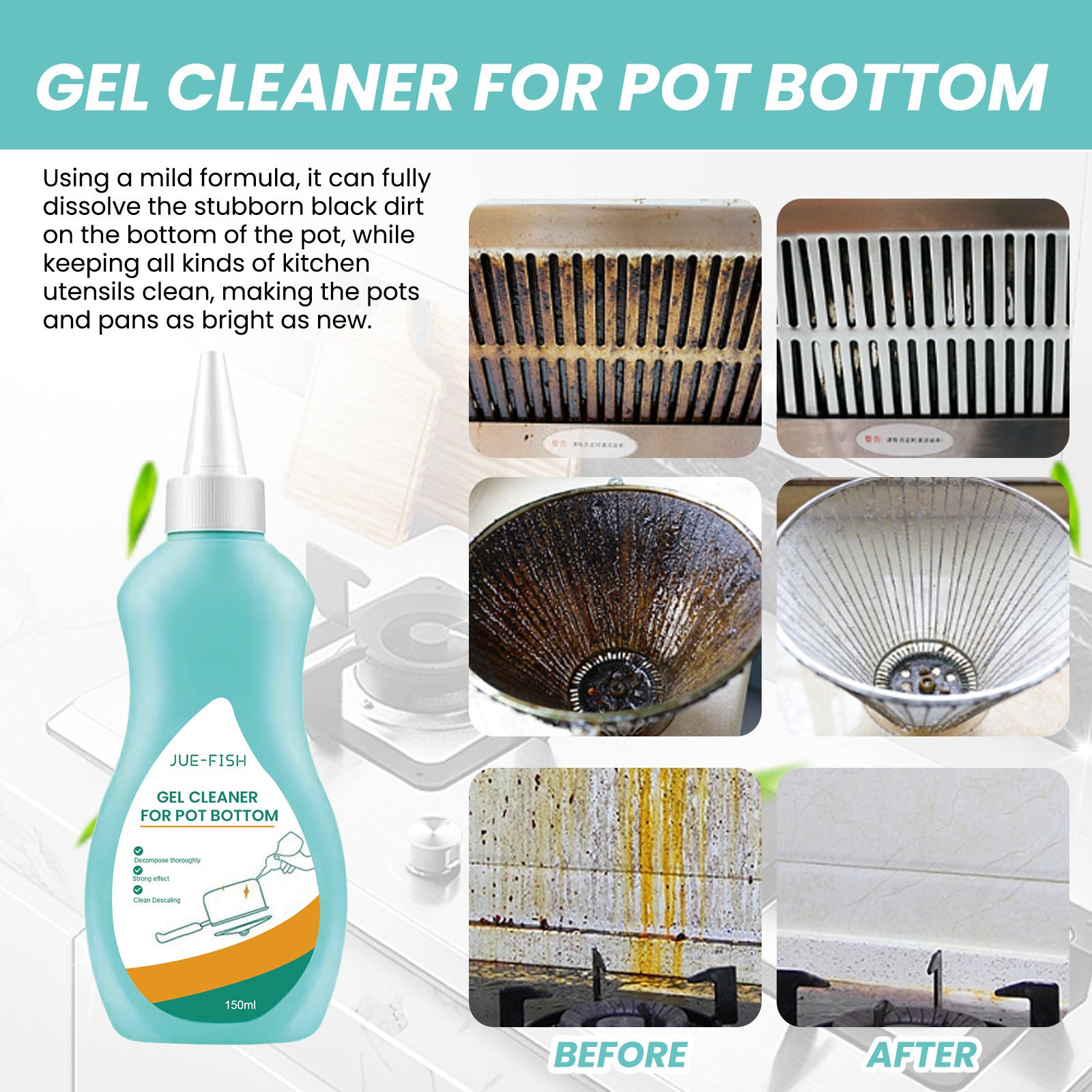 Kitchen Pot Cleaning Cleaner