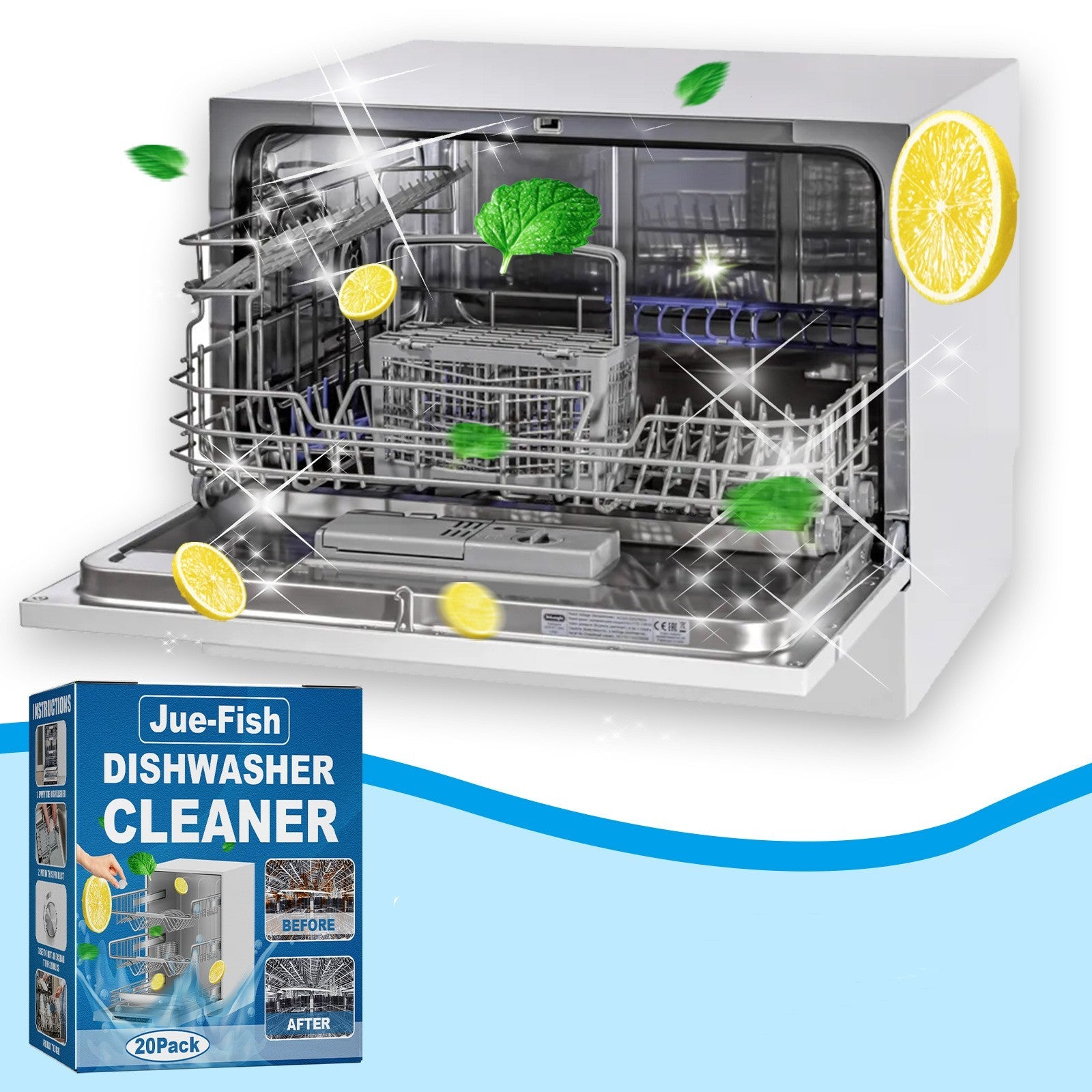 Dishwasher Decontamination Cleaning Sheet