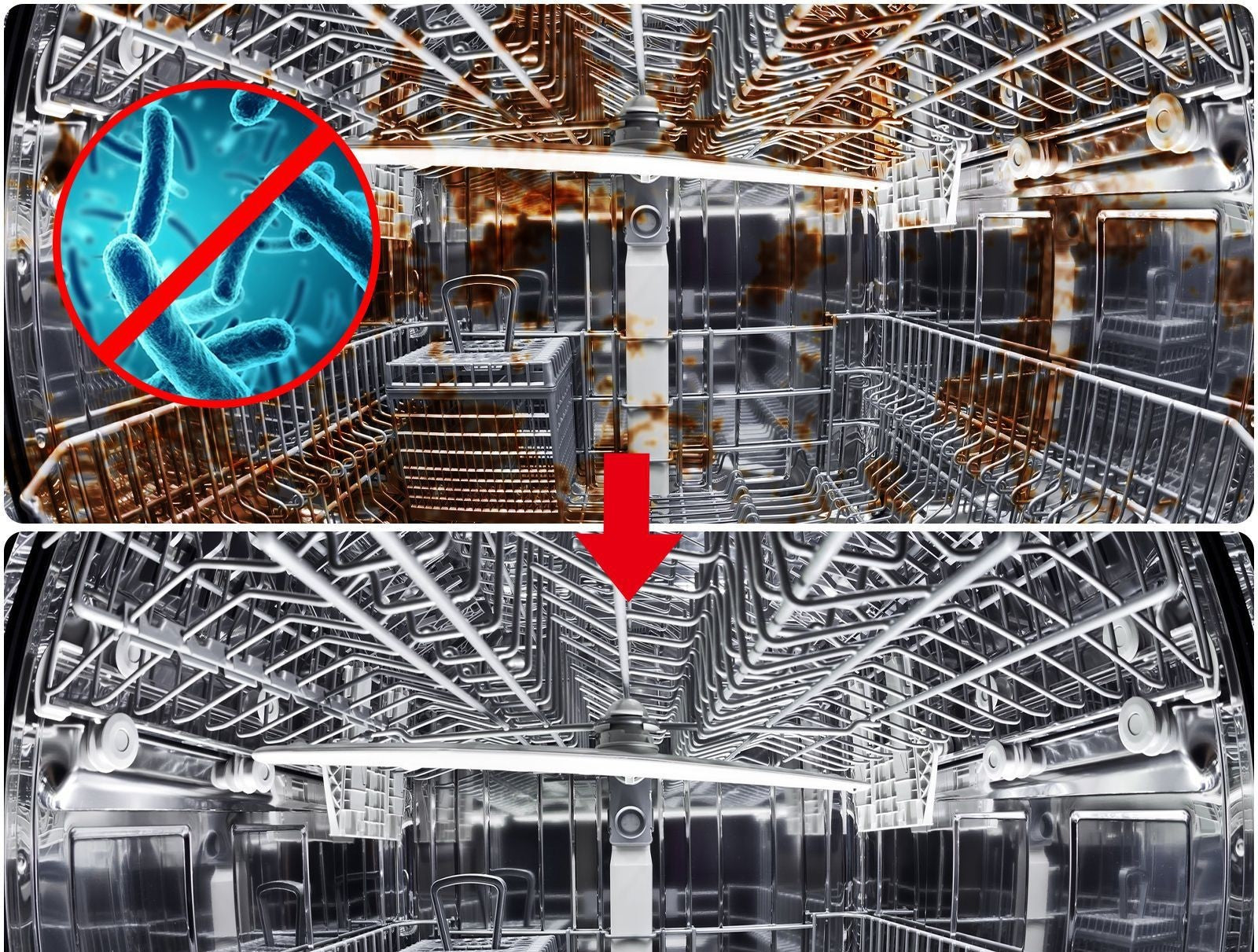Dishwasher Decontamination Cleaning Sheet