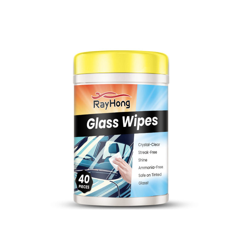 40 Pieces Car Glass Cleaning Wipes