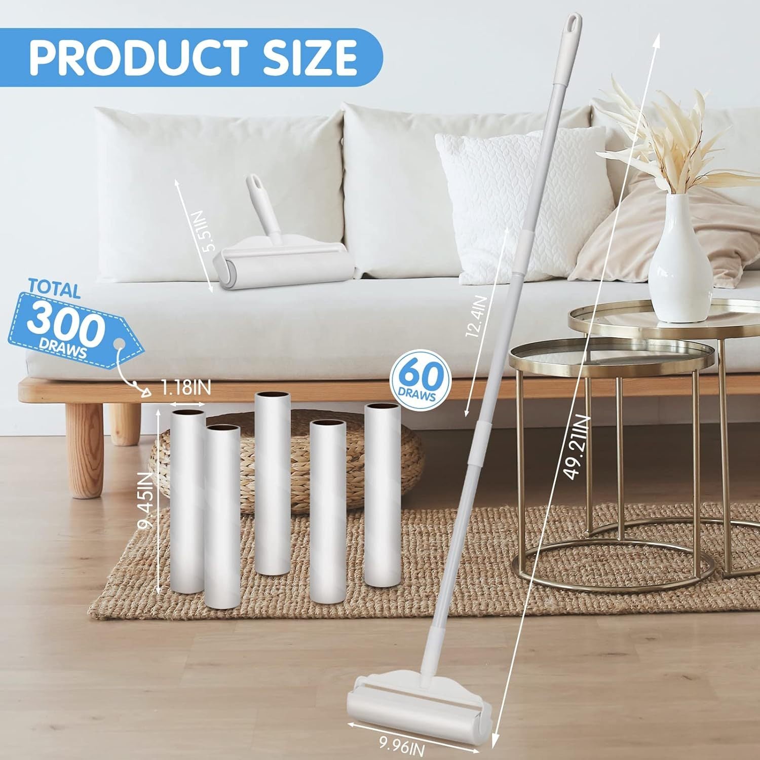 Super Wide Lint Roller